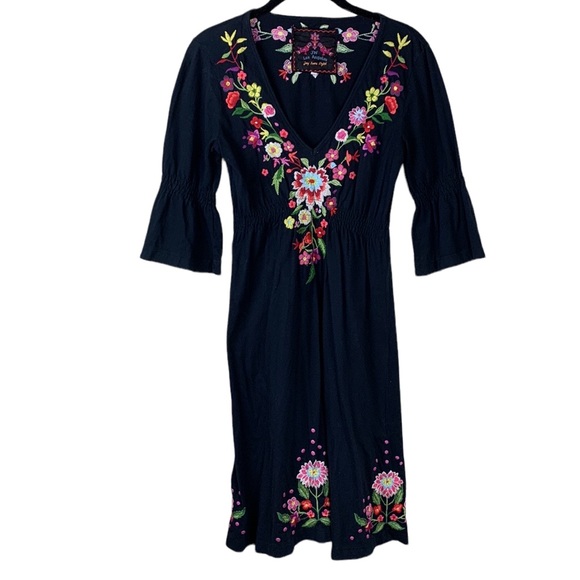 Johnny Was Dresses Johnny Was Floral Embroidered Dress Poshmark